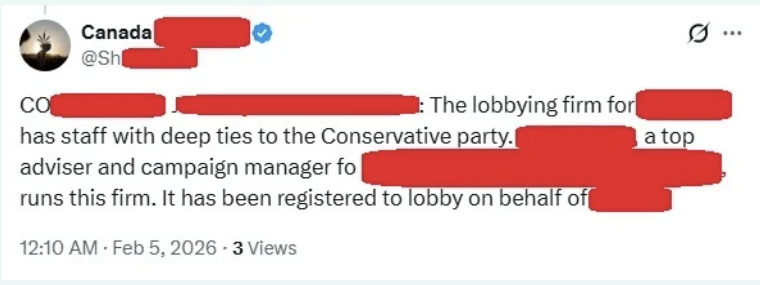 Claims analysis showing verification status and narrative clusters